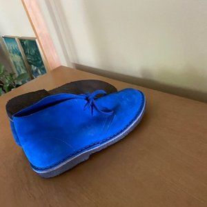 J Crew Blue Suede MacAlister Boots